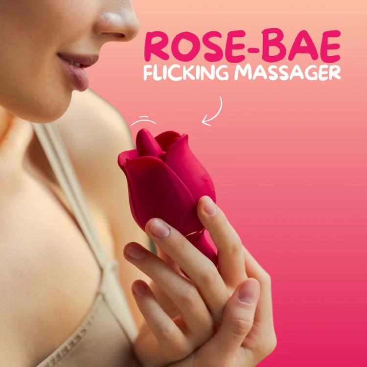'Rose- Be ' Flicking Massager